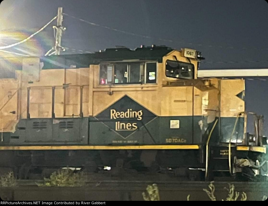 Norfolk Southern 1067 Reading Heritage Unit